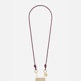 Nolan Vegan Leather Tie Phone Chain