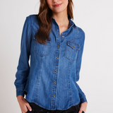 Long Sleeve Seamed Shirt - Sold as a Set