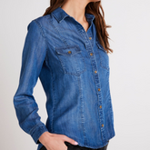 Long Sleeve Seamed Shirt - Sold as a Set