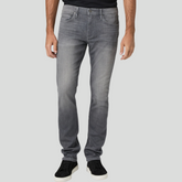 Transcend Federal Slim Straight Jean - Grey