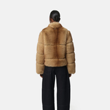 Sai Faux Mink Coat in Light Mink