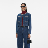 Crystal Trim Denim Jacket
