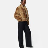 Sai Faux Mink Coat in Light Mink
