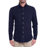 Corduroy Shirt in Navy