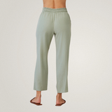 Smocked Waist Trousers - Olive Grove - Sold as a Set