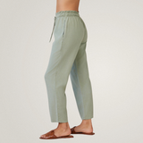 Smocked Waist Trousers - Olive Grove - Sold as a Set