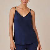 Frayed Tencel Cami - Endless Sea - Sold as a Set
