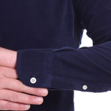 Corduroy Shirt in Navy