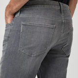 Transcend Federal Slim Straight Jean - Grey