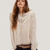 Norami Blouse in Ivory