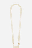 Ines White Phone Chain