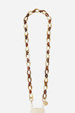 Lise Beige Phone Chain