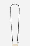 Lou Black/Silver Phone Chain