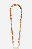 Amber Brown Phone Chain