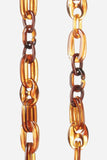 Amber Brown Phone Chain