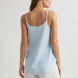Frayed Tencel Cami - Clear Water