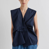 Origami Pleated Blouse