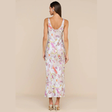 Akiya Satin Maxi Dress