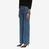 Le Slim Palazzo Modernist Pocket in Mid Den