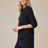 Shirt Tail Button Down - Vintage Black - Sold as a Set