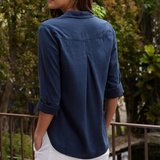 Shirt Tail Button Down - Endless Sea - Sold as a Set