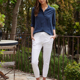 Shirt Tail Button Down - Endless Sea - Sold as a Set