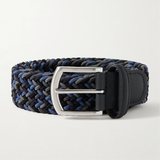 Stretch Elastic Belt Blue/Navy Mix