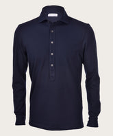 Five Button Pique Polo Shirt