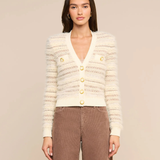 Ariadne Cardigan in Ecru