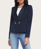 Imogen Satin Lapel Blazer