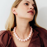 Small Beads Necklace Bubble Gum Twist