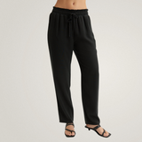 Smocked Waist Trousers - Vintage Black - Sold as a Set