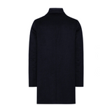 Fondo Techincal Wool Down Coat in Navy