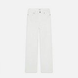 Le Straight in White