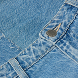 Wanda Cropped Wide-Leg Jean in Light Denim