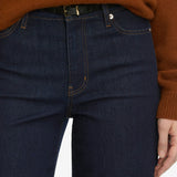 Le Slim Palazzo in Dark Denim