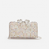Multi Crystal Clutch Bag