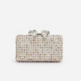 Multi Crystal Clutch Bag