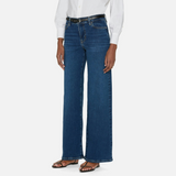 Le Slim Palazzo in Mid Denim