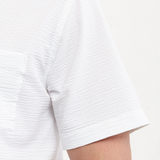 White Seersucker Active Shirt