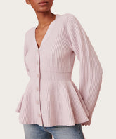 Luisa Peplum Cardigan