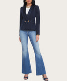 Imogen Satin Lapel Blazer