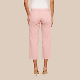 Blaine Cropped Jeans in Blush Pink