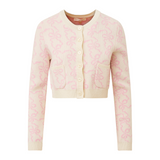 Veronika Bow Print Cardigan