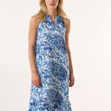 Molly Dress Hydra Navy-Cotton-Navy