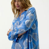 Bazaar Foil-Moroccan Foil-Cotton-Blue