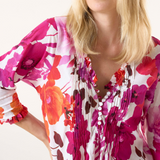 Poppy Top Flamenco-Pink Cotton