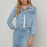 Koda Cropped Denim Jacket