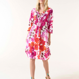 Middy Poppy Flamenco-Pink Cotton