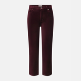 Le Sleek Straight in Burgundy Velvet